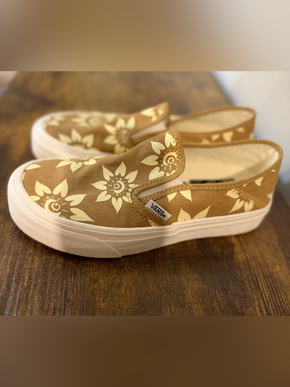 Vans Slip-On Vr3 Sf (Trippy Floral Mustard Gold)